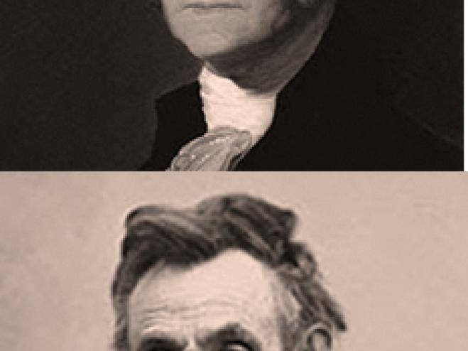 Image of President Washington and Lincoln