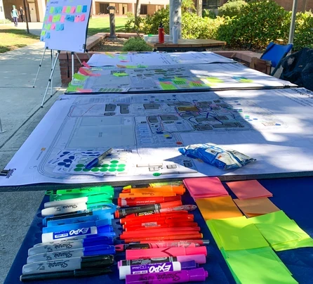 markers and boards ready for people to participate thumbnail