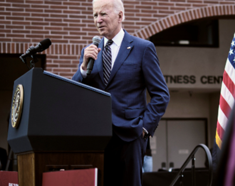 president joe biden giving speech