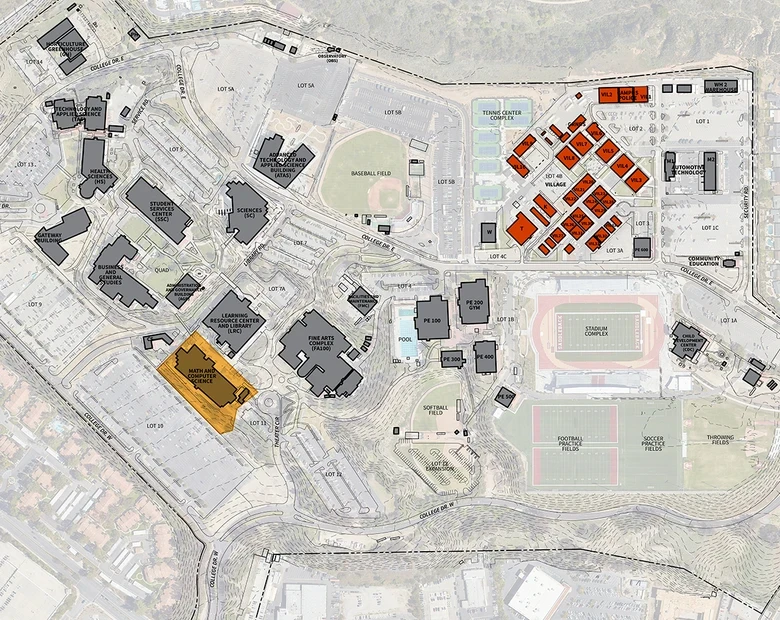 SC campus map