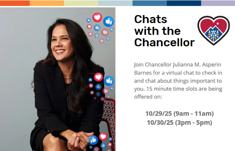 Chats with the Chancellor 2025