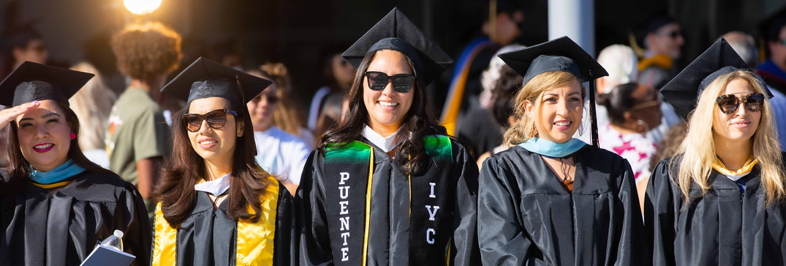 faculty in graduation attire