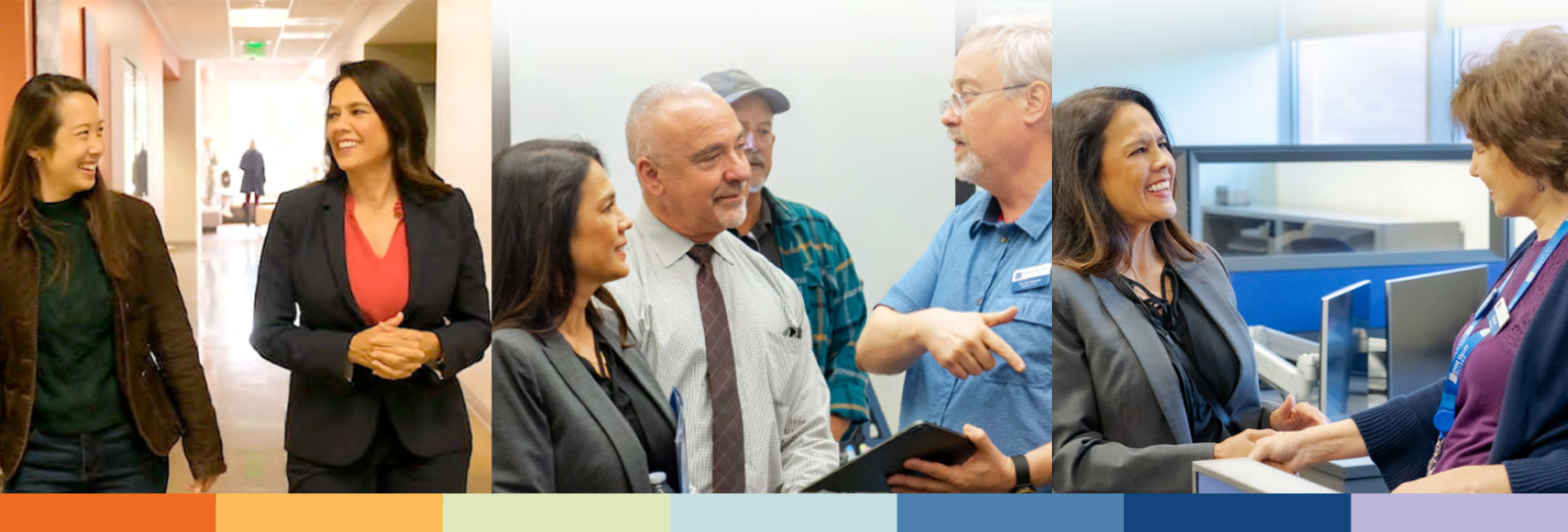 chancellor barnes talking to different people