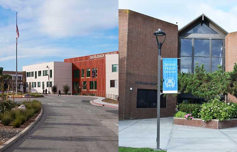 Buildings at Saddleback college and IVC