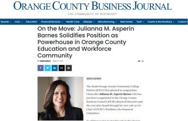 OCBJ Article of Julianna Barnes