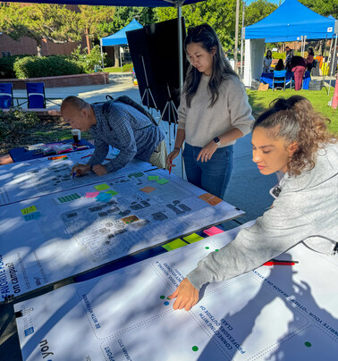IVC students participate in vision sessions