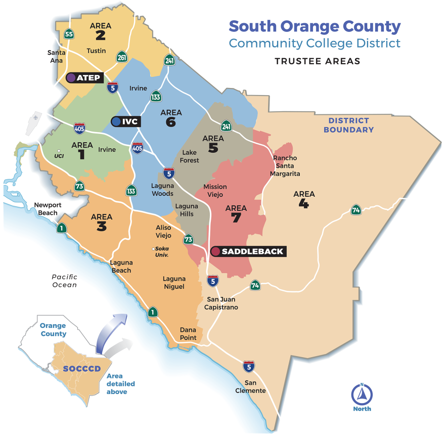 district map 7 areas