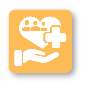 icon depicting public health
