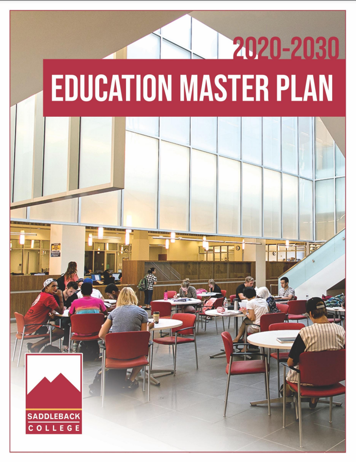 2020-2030 Saddleback College Education Master Plan cover