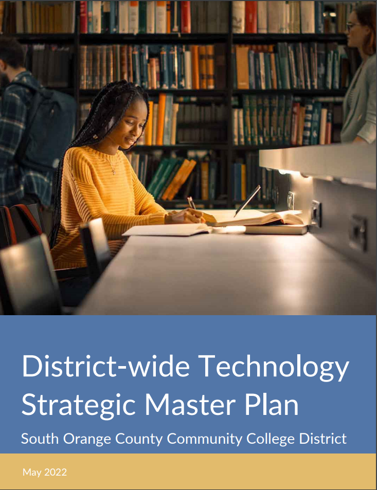 District-wide Technology Strategic Master Plan 2022 cover
