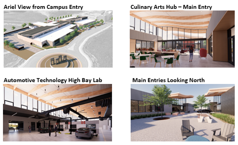 multiple views of ATEP SC campus