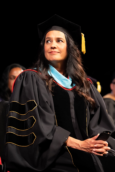 Chancellor Barnes at Investiture